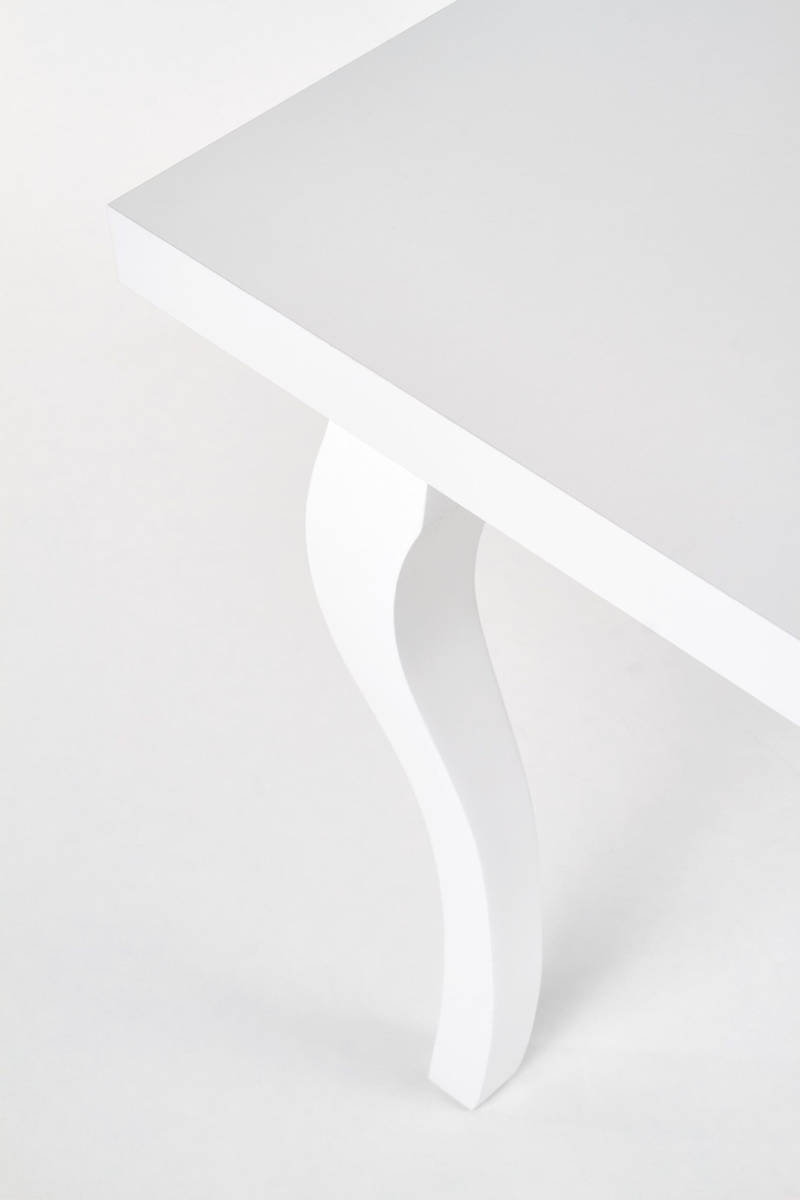 MOZART 160/240 bővíthető étkezőasztal, téglalap alakú, szín: fehér - Image 12