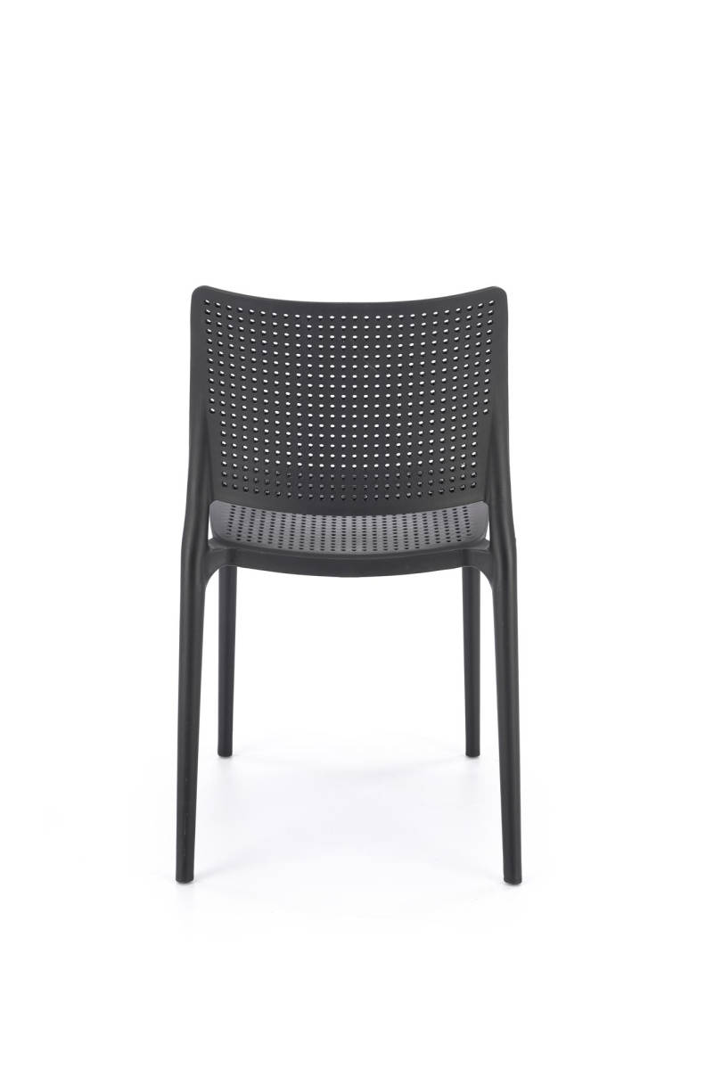 K514 szék, rakásolható, szín: fekete - Image 2