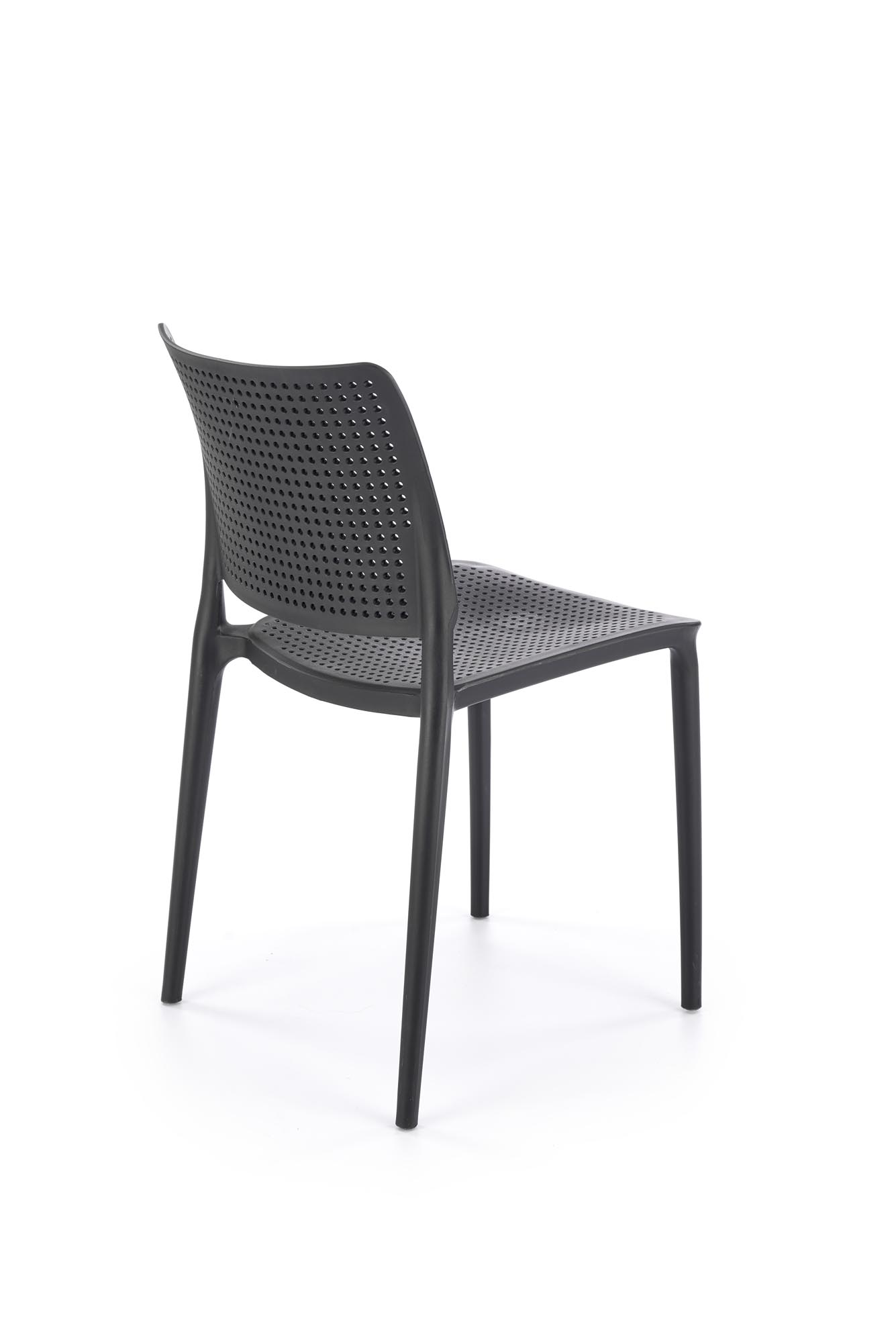 K514 szék, rakásolható, szín: fekete - Image 7