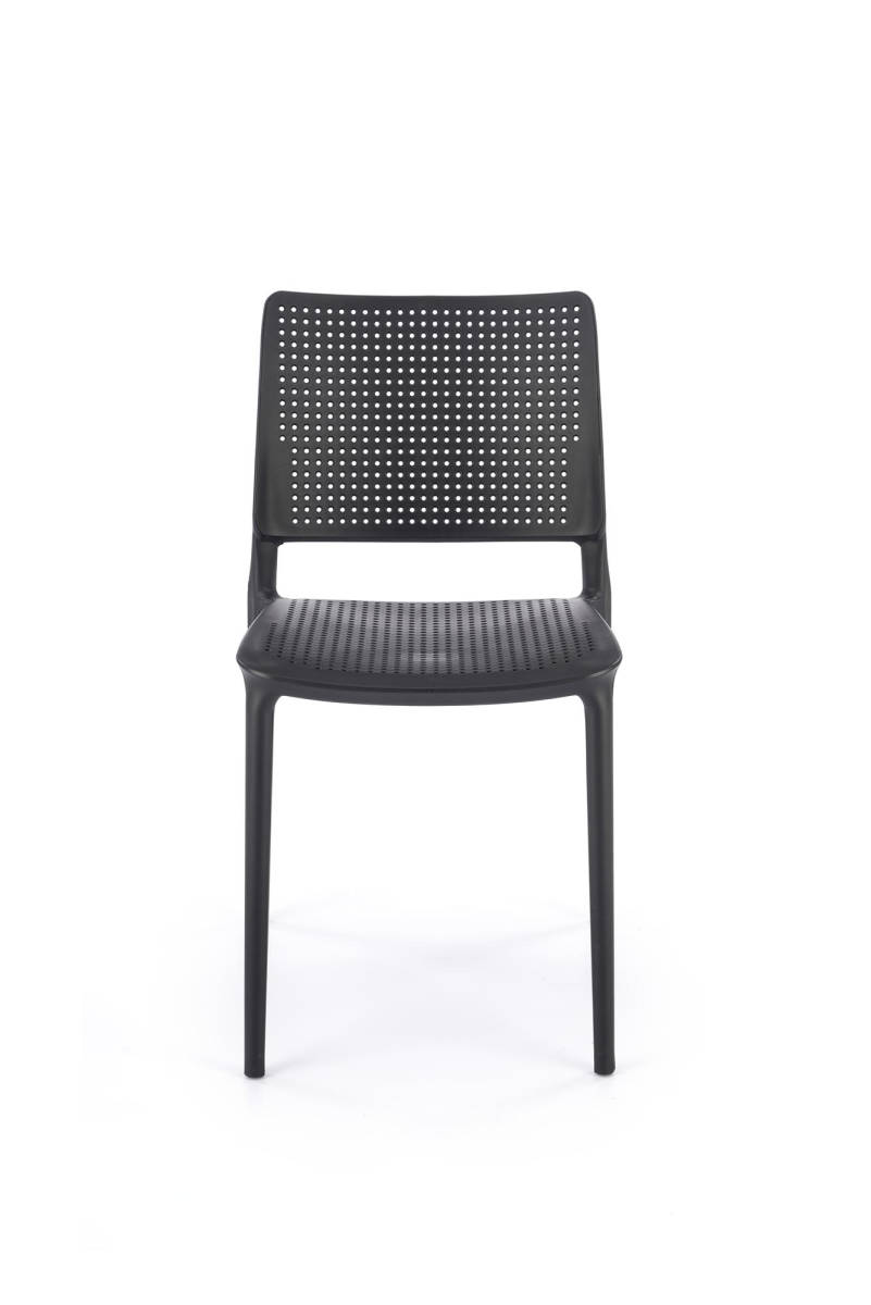K514 szék, rakásolható, szín: fekete - Image 11