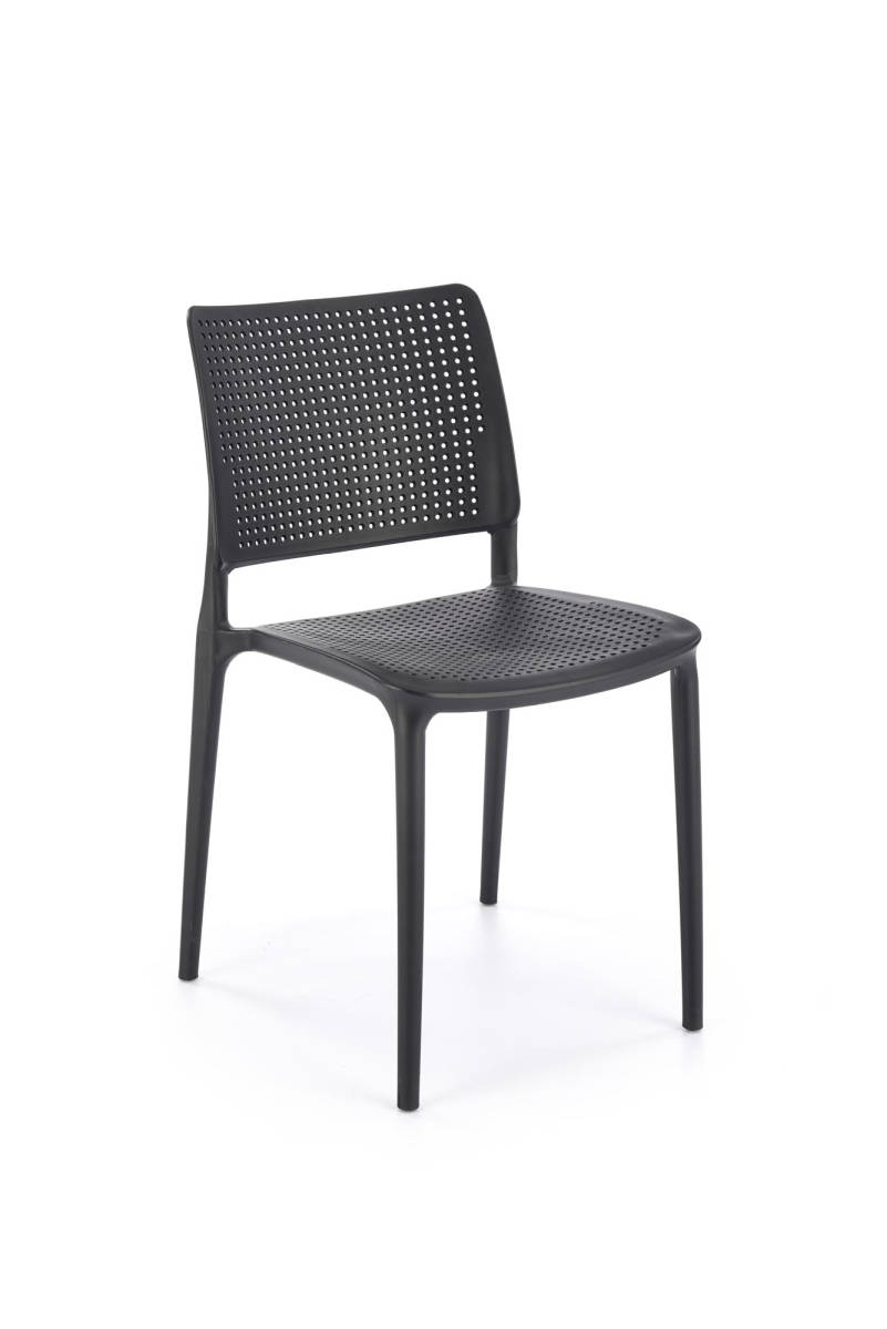 K514 szék, rakásolható, szín: fekete - Image 12