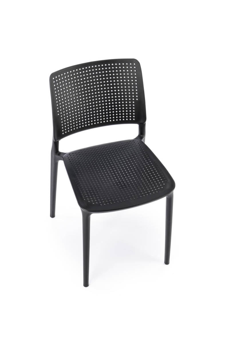 K514 szék, rakásolható, szín: fekete - Image 13