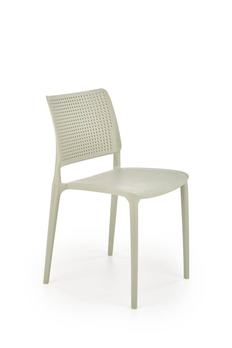 K514 szék, rakásolható, szín: menta