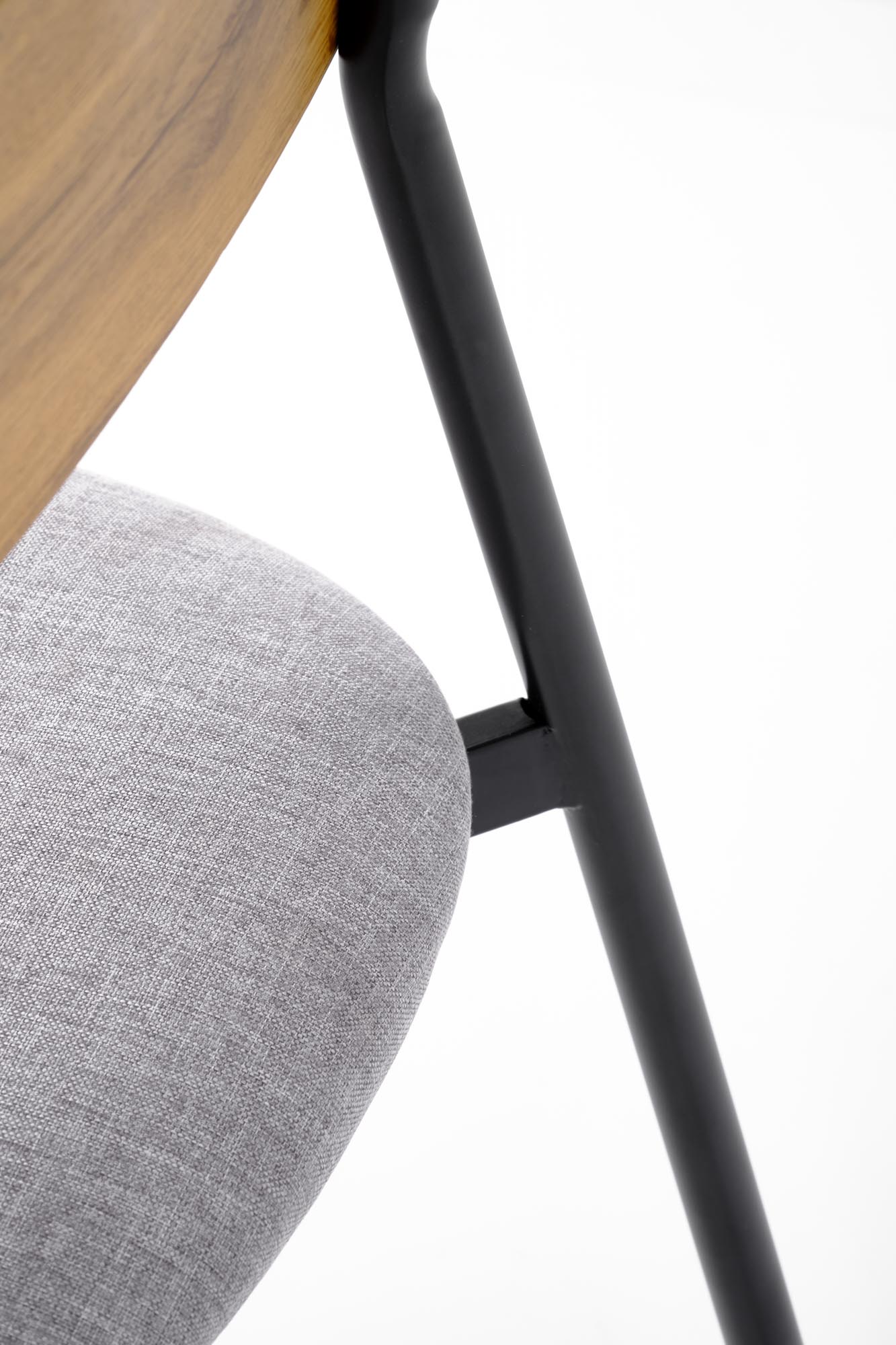 NANDO garnitúra (asztal + 2 szék), téglalap alakú, szín: természetes/fekete - Image 14