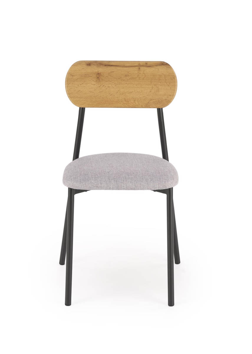 NANDO garnitúra (asztal + 2 szék), téglalap alakú, szín: természetes/fekete - Image 17