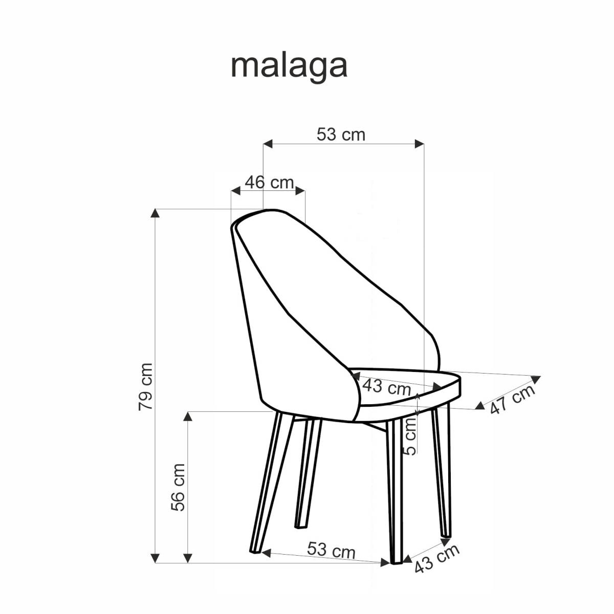 MALAGA forgatható szék, szín: bézs/bükk - Image 4