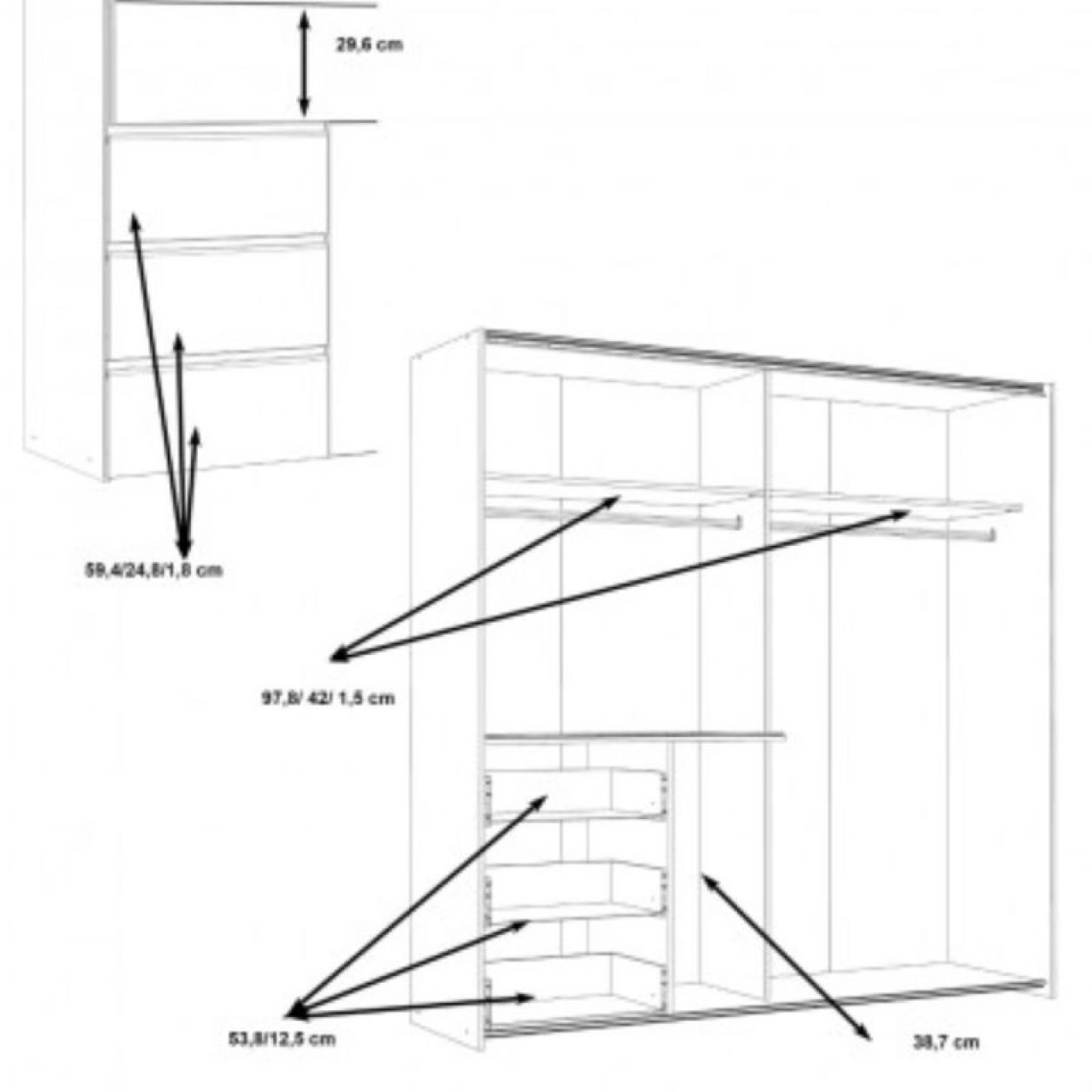 WINN 2 gardróbszekrény - Image 5