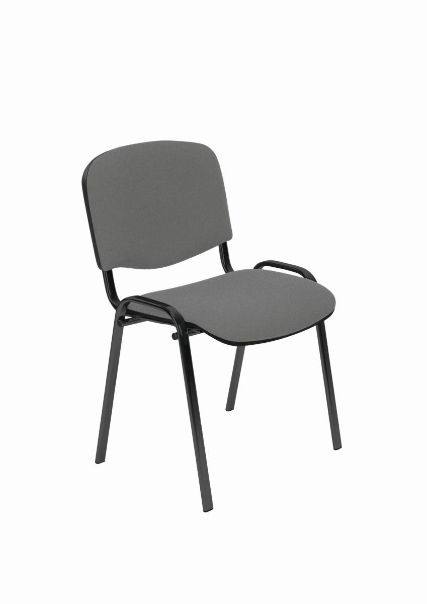 ISO C-73 szék - rakásolható, szín: fekete/szürke